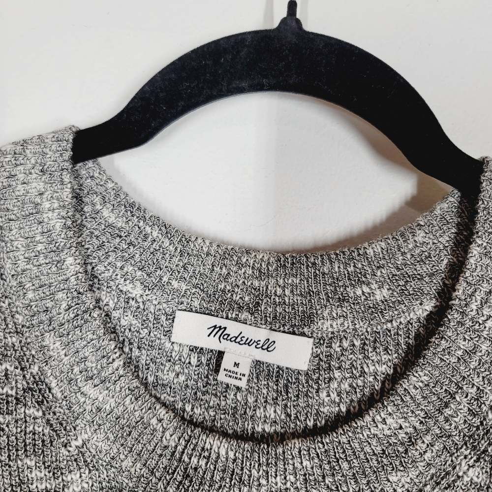 Madewell Drop-Shoulder Sweater Midi Dress, Size Medium - Picture 4 of 5